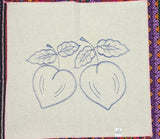 Fruit Embroidery Fabric Tea Cloth (Fruta Manta Servilletero Servilleta Bordar)