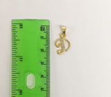 Plated Letter "D" Pendant