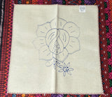 Flower Embroidery Fabric Tea Cloth (Manta Servilletero Servilleta para Bordar)