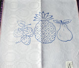 Fruit Embroidery Printed Fabric Tea Cloth (Fruta Labrado Servilleta Bordar)
