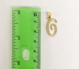 Plated Letter "G" Pendant