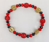 Saint Benedict Beaded Bracelet