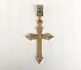 Plated Cross Pendant