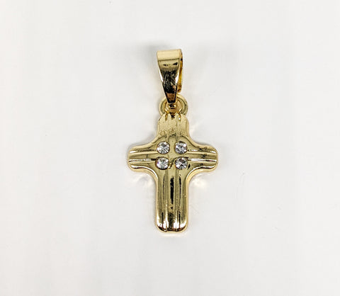 Plated Cross Pendant