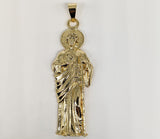 Plated Saint Jude Pendant