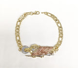 Plated Tri-Gold Saint Jude Bracelet*