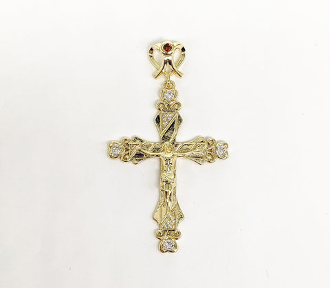 Plated Cross Pendant