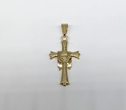 Plated Cross Pendant