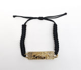 Plated Saint Jude Rope Bracelet