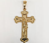 Plated Cross Pendant