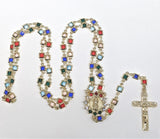 Plated Virgin Mary Rosary