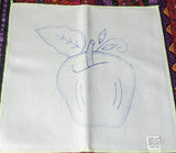Fruit Embroidery Fabric Tea Cloth (Fruta Servilletero Servilleta para Bordar)