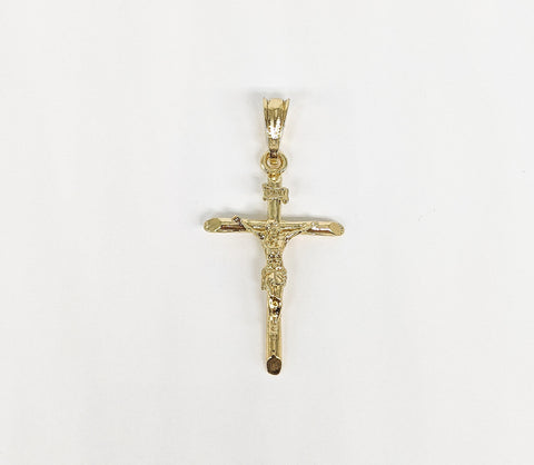 Plated Small Cross Pendant