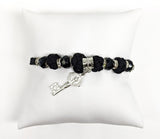 Saint Benedict Key Beaded and Rope Protection Bracelet