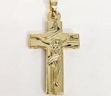 Plated Cross Pendant