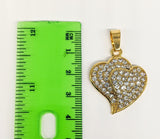 Plated Heart Pendant*