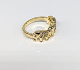 Plated Triple Elephant Ring*