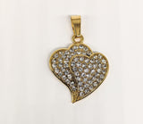 Plated Heart Pendant*