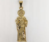 Plated Saint Jude Pendant