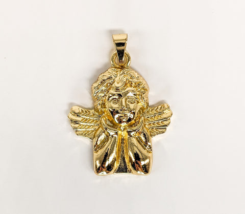 Plated Angel Pendant