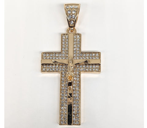 Plated Cross Pendant