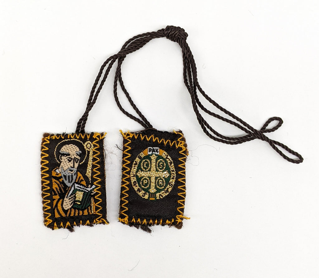 Saint Benedict Brown Scapular