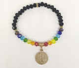 Saint Benedict Multi-Color Beaded Bracelet*