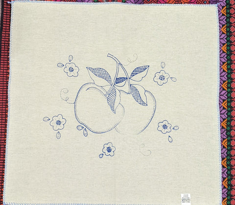 Fruit Embroidery Fabric Tea Cloth (Fruta Manta Servilletero Servilleta Bordar)