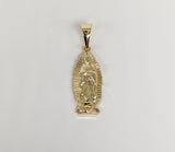 Plated Virgin Mary Pendant