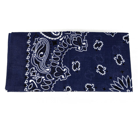 Navy Design Bandana