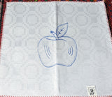 Fruit Embroidery Printed Fabric Tea Cloth (Fruta Labrado Servilleta Bordar)