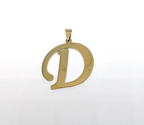 Stainless Steel Letter Pendant