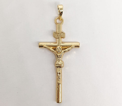 Plated Cross Pendant