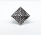 Rhodium Plated Ring