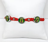 Virgen de Guadalupe Red Rope Protection Bracelet