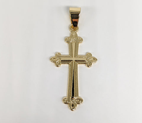 Plated Cross Pendant