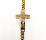 Stainless Steel Cross with Prayer Bracelet*