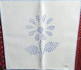 Cross Stitch Embroidery Tea Cloth (Punto de Cruz Servilletero Servilleta Bordar)