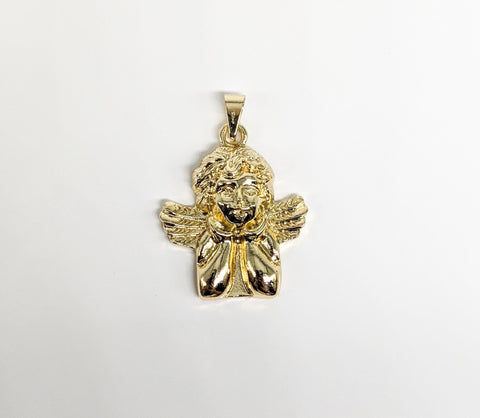 Plated Angel Pendant