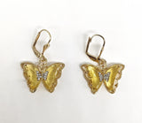 Plated Butterfly Earring