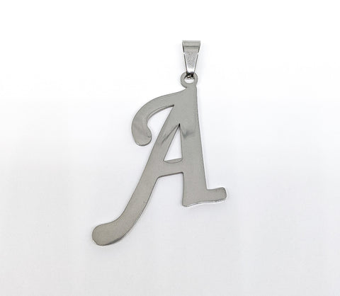 Stainless Steel Letter Pendant