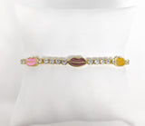 Plated Lip Bracelet