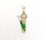 Plated Saint Jude Pendant