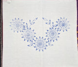 Flower Embroidery Fabric Tea Cloth (Flores Servilletero Servilleta para Bordar)