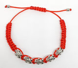 Turtle Red Rope Protection Bracelet