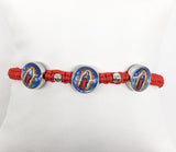 Virgen de Guadalupe Red Rope Protection Bracelet*