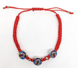 Virgen de Guadalupe Red Rope Protection Bracelet*