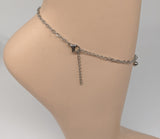 Stainless Steel Star Anklet