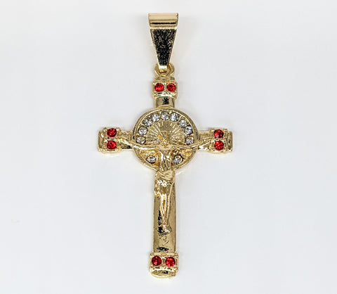 Plated Cross Pendant