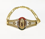 Plated Virgin Mary Bracelet